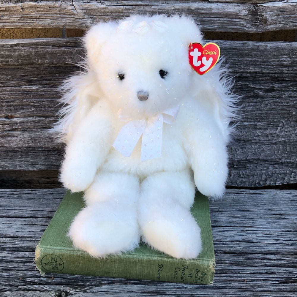 Angelina Angel Bear Classic TY ©️2002 plush toy Stuffed animal Plushie Magical✨
